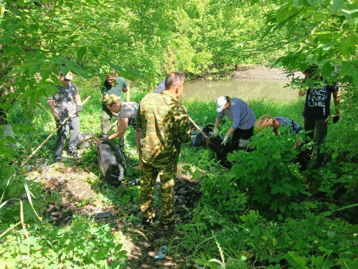 «Генеральная уборка»: экологи начали расчищать реку Лугань в столице ЛНР