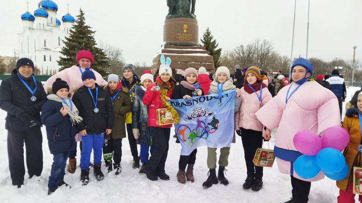 Краснодонцы вбежали в Новый год