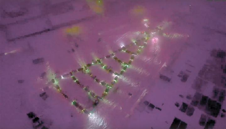 Автоелка удалась на славу!