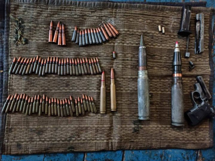 Схрон оружия и боеприпасов обнаружили в гараже в Молодогвардейске