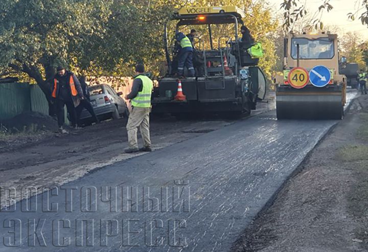 Долгожданный ремонт дороги начался в посёлке шахты 63 в Свердловске