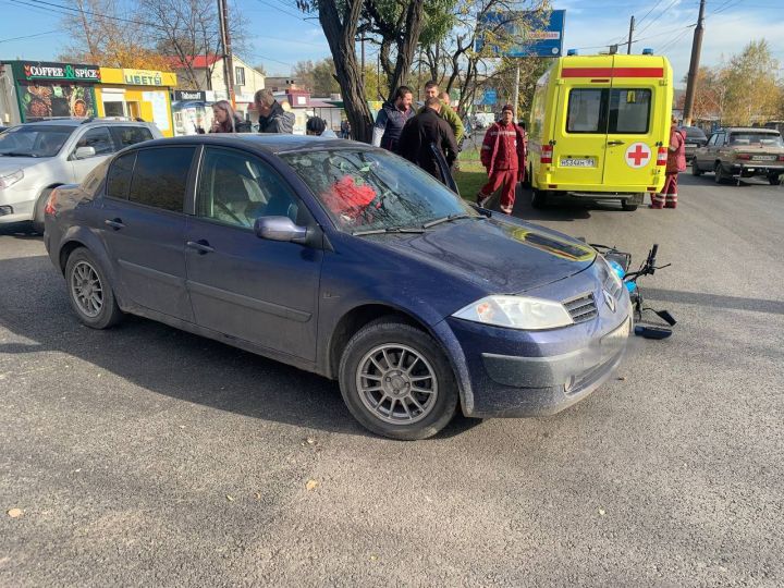 В Краснодоне в ДТП пострадали два подростка