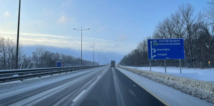 На трассе М-4 «Дон» временно изменится схема движения