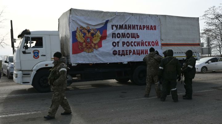 МЧС России доставило в Луганск продукты питания
