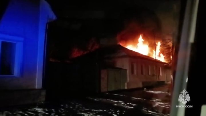 В Луганске горело админздание РСК