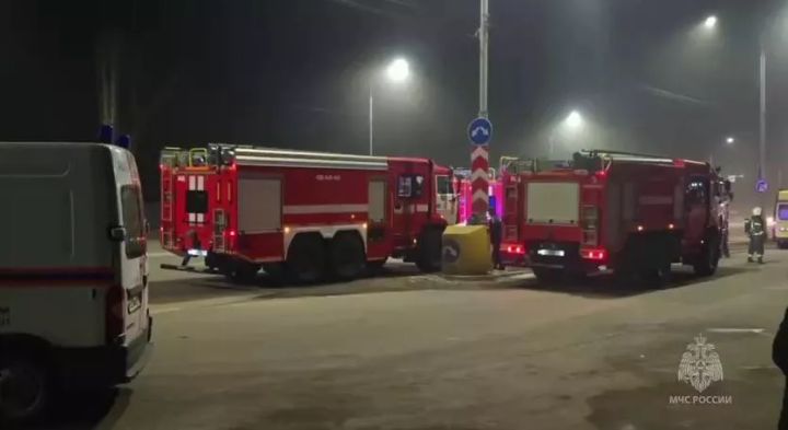 В Луганске горело здание автовокзала: оттуда эвакуировали людей