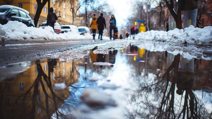 Зима пришла тогда, когда уже не ждали: мокрый снег, сильный ветер и снижение температуры обещают в ЛНР 18 марта