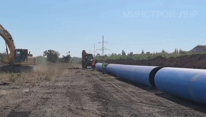 Воды станет больше? В ЛНР завершается модернизация водовода для 200 тысяч жителей