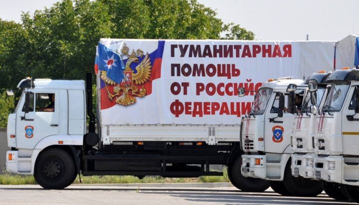 В ЛНР прибыл 134-й гуманитарный конвой из России