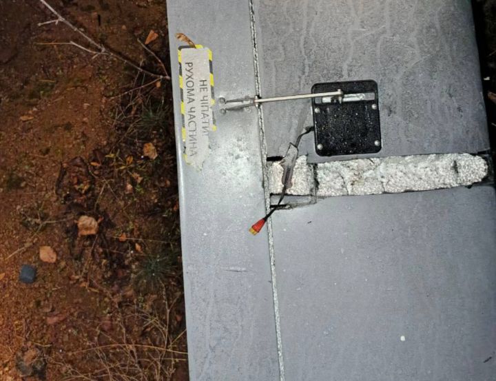 В Алчевске упал и сдетонировал беспилотник, вызвав пожар 