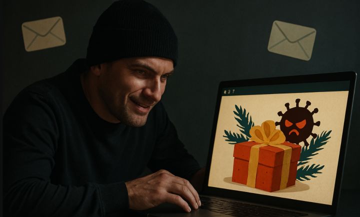 Опасные «новогодние открытки»: мошенники используют новый способ обмана жителей ЛНР