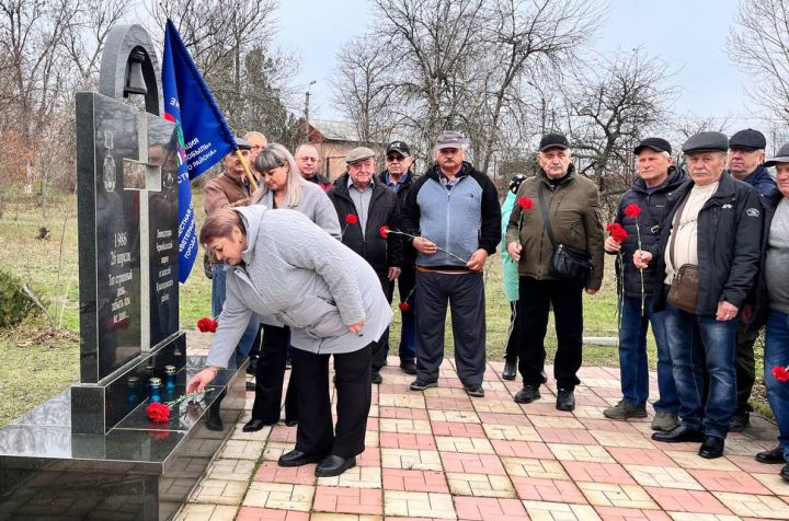 В Новосветловке прошла встреча ветеранов-ликвидаторов на Чернобыльской АЭС