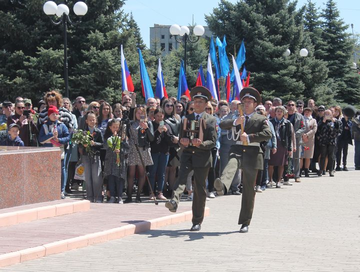 Огонь Памяти из Москвы зажгли в Краснодоне