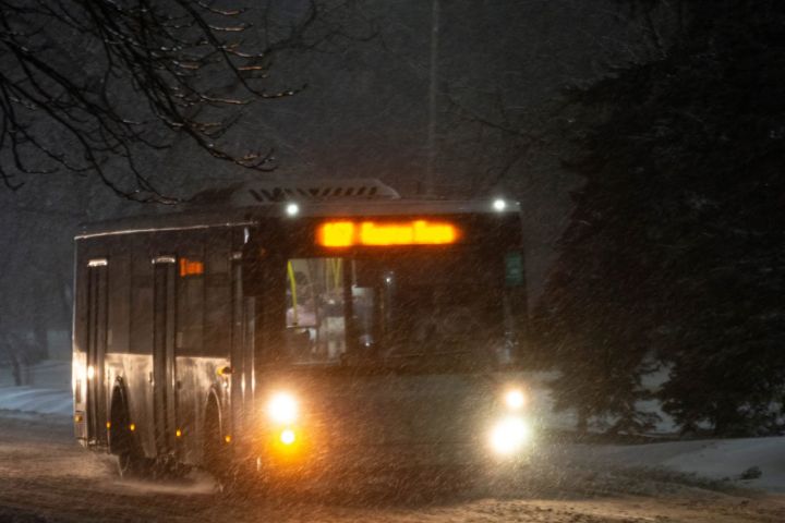 Стала ли непогода причиной остановки транспорта в Луганске? 