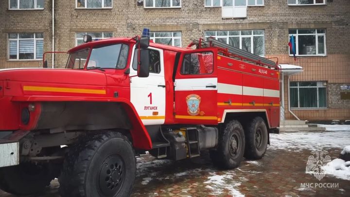 В Луганске горело одно из медучреждений: эвакуированы 60 пациентов 