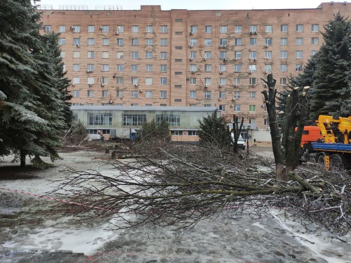 В Луганской больнице строят новое приёмное отделение