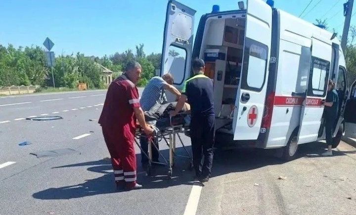 В ЛНР в аварии пострадал пенсионер
