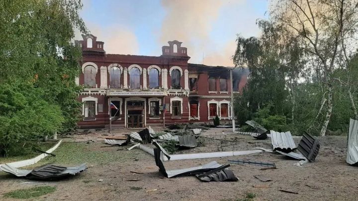Власти ЛНР приняли решение о будущем разрушенного старобельского педколледжа