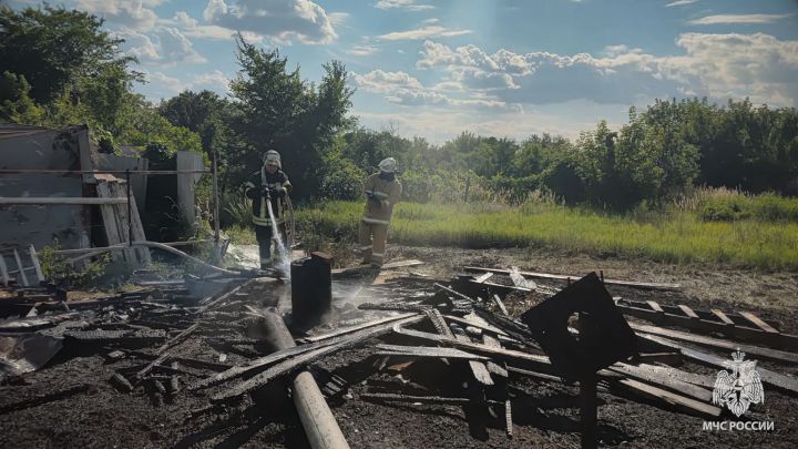 Самовольное тушение пала травы закончилось больницей для жителя ЛНР