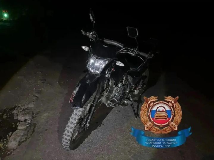 В ЛНР 9-летний водитель мопеда попал в ДТП