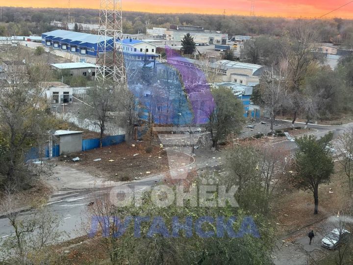 Луганск подвергся мощному ночному обстрелу: под ударом оказался один из заводов 