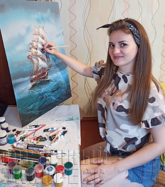 «Отражение моей души»: как свердловчанка Олеся Патинская создает художественные шедевры