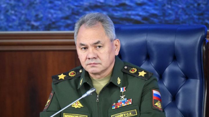 Шойгу доложил Путину об освобождении территории ЛНР
