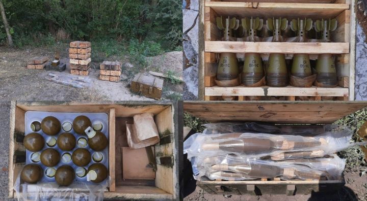 Склад боеприпасов найден в Кременском районе