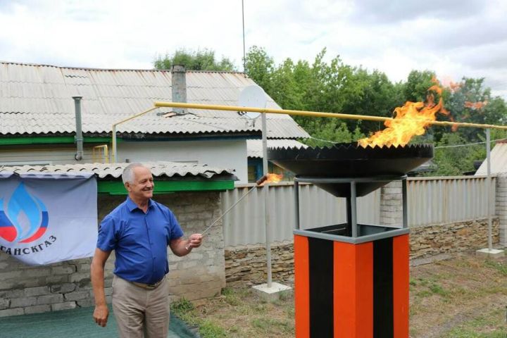 Газифицирован поселок Криворожье вблизи Брянки