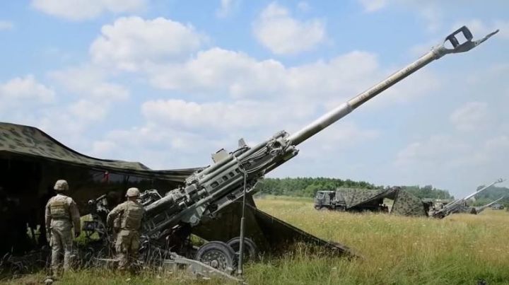 Народная милиция ЛНР взяла в качестве трофея британскую артиллерийскую установку