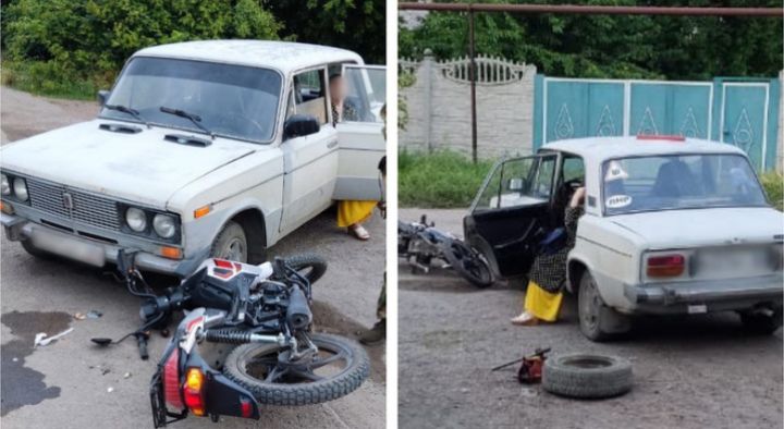 В поселке Родаково в ДТП пострадал водитель мопеда