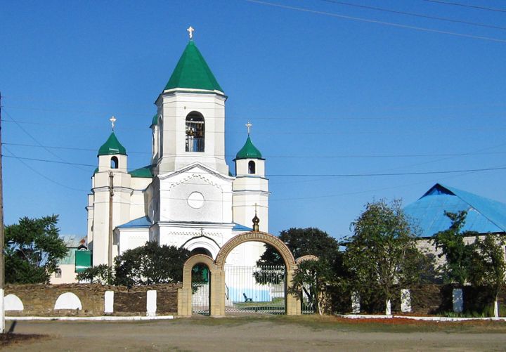 Казаки на юбилее в пос. Павловка