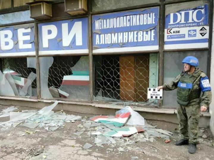 Алчевский центр матери и ребенка и жилые дома повреждены в результате обстрела со стороны ВСУ