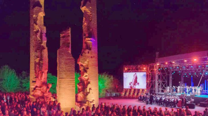 Обновленный мемориал  «Непокоренные» открыли в Краснодоне