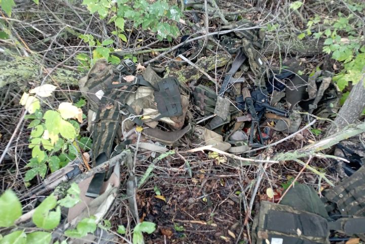 В двух населённых пунктах ЛНР нашли оружие и боеприпасы