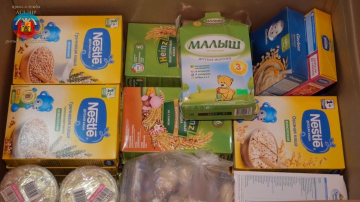 «Ночные волки» передали в Луганск гумпомощь из Белгорода