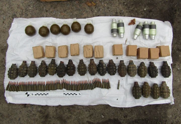 В Беловодске нашли боеприпасы