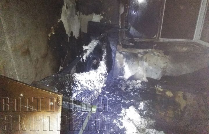 На пожаре в Свердловске погиб мужчина