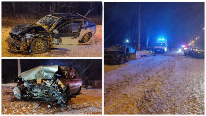 В Антраците в ДТП пострадали шесть человек