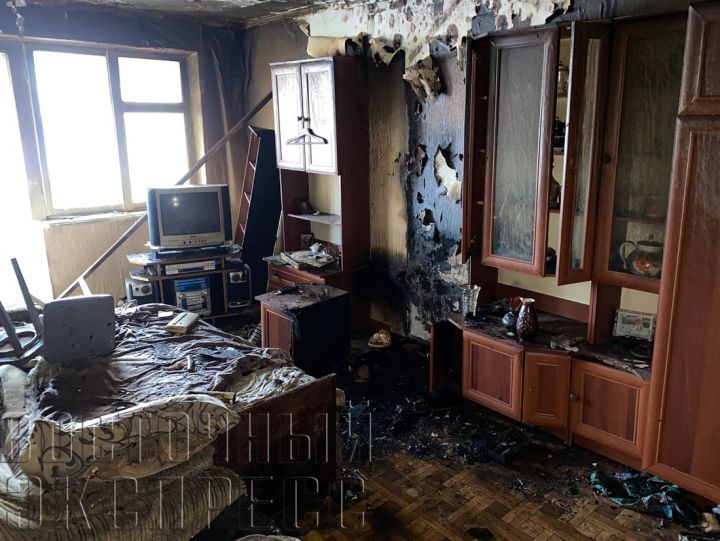 В Червонопартизанске мужчина стал жертвой пожара